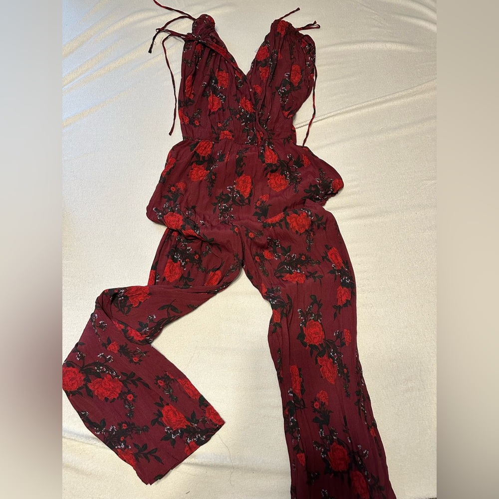 Band of Gypsies Jumpsuit size Medium with pockets and clasp for chest